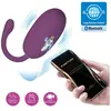 Oeuf Vibrant Connecté Electro Doreen 7 x 3.4 cm Prune