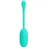 PRETTYLOVE Kirk Vibrating Egg Green