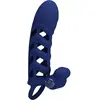 Pretty Love - Altaf - Vibrerende Penis Sleeve - Donkerblauw
