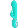 Pretty Love - Prescott - Rabbit Vibrator - Dubbele Motor - Turquoise