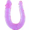 Baile Realistic Double Dildo Purple