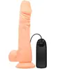 BAILE VIBRATORS | Cock Vibrating Realistic Dildo Flesh