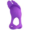 PRETTY LOVE - VIBRANT PENIS RING 7 VIBRATIONS PURPLE SILICONE