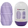 Pretty Love - Masturbator Ei - Smooth Stripes - Lila