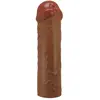 Pretty Love - Nile - Verlengde Penis Sleeve - 25mm - Bruin