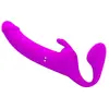 Pretty Love - Zanini - Vibrerende Strapless Strap-On - Paars