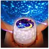 Veilleuse Bébé Projecteur Etoiles, Lampe Enfant de Projection LED, Cou...