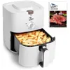UTEN Friteuse à Air Électrique 4L,1500W Air Fryer avec Minuteur,Paniers Antiadhésifs,Friteuse À Air Multifonction