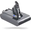 EURO MEGA Batterie de rechange Li-ion V6 21.6V 3000mAh pour Dyson V6 SV03 SV05 DC58 DC59 DC61 DC62 Animal DC72