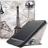 Etui à Rabat avec Support pour Kobo Libra H2O Liseuse eBook Tour Eiffel