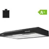 CIARRA Hotte Encastrable 60cm A+ Filtre A Charbon 220m3/h 3 Vitesses Recyclage Filtrant d'air CD6903DB