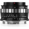 TTArtisan 23 mm F/1.4 (Sony E, APS-C / DX), Objectif, Argent
