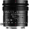 TTArtisan Objectif inclinable 50 mm f1.4 plein cadre manuel grande ouverture compatible avec Leica/Sigma L Mount FP FPL T TL TL2 CL SL S1 S1M S1R S1RM S1H S1K S5 S5K S5C