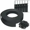 VOUNOT Kit de lamelles occultantes PVC brise vue 75m x 4.7cm avec 150 ...