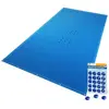 VOUNOT® Bache piscine rectangulaire en Polyethylene 160 gr/m2 4x9m Ble...