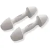 Kit 2 haltères fitness Fed 0,9 kg gris