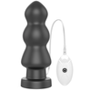 Lovetoy - King Size Vibrerende Buttplug Anal Rigger 20 cm - Zwart