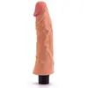 Lovetoy Rimba Vibrating Real Softee Realistic Dildo Blanc/Couleur de Peau