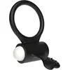 Anneau Vibrant Power Clit HEART   Noir noir 