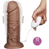 Lovetoy - Realistische XXL Vibrerende Dildo CHUBBY 26.5 cm - Bruin