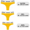 Lovetoy Bitch vibrerende panties - Geel