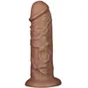Lovetoy - Realistische Chubby XXL Dildo 27 cm - Bruin