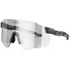 MAGICSHINE Lunettes WindBreaker Photocromic - noir + écran gris clair