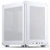 Jonsbo C6 White Micro-tour Boîtier PC, Boîtier gaming blanc