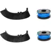 Kit ECOVACS fils et brosses de remplacement coupe bordures pour GOAT O...
