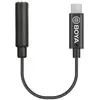 Boya Universele Adapter BY-K4 3,5mm TRRS naar USB-C