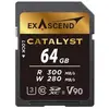 Exascend Carte Mémoire Sd Uhs-ii V90 Catalyst 64gb
