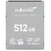 Exascend Carte Mémoire Cfexpress 4.0 Type B Essential Pro 512gb