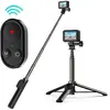 Telesin Camera sport - camera frontale Enskate Video blog Perche a selfie pour GoPro Hero 10, Hero 9, Hero 8, GoPro MAX