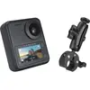 Kandao Caméra Vidéo 360 Qoocam 3 Motorcycle Combo