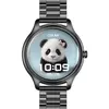Colmi Smart Watch L28 (Black + Black steel strap), Montre connectée
