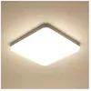 Plafonnier led 32W 3600LM, Étanche IP54, Luminaire Plafonnier pour Salle de Bain Cuisine Couloir Balcon 25cm - Lumière Neutre 4500K - Comely
