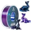 Geeetech soie PLA Filament 1.75mm 1KG Imprimante 3D 3 Couleurs Bleu Violet+Noir