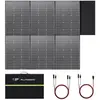 ALLPOWERS Panneau solaire pliable 600 W pour camping-car, panneaux solaires monocristallins 44 V pour générateurs solaires portables