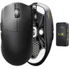 Lamzu Maya X Gaming-Maus 8K Wireless - schwarz, Souris, Noir