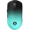 Lamzu Maya X (Filaire, Sans fil), Souris, Noir, Turquoise