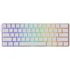AKKO MONSGEEK FUN60 Ultra Shine - Through White Hall Effect Magnetisch...