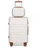 Kono Set de 2 Valise de Voyage Valise Rigide ABS Bagage Cabine 55cm Va...