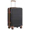 Kono Valise de Voyage Trolley Rigide en ABS avec Bagages à Main à 4 ro...