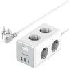 TESSAN Multiprise 6 Prises avec USB C 1 USB C et 2 USB A,9 en 1 Prise ...