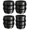 Thypoch Simera-C Kit de 4 28/35/50/75mm T/1.5 monture E - Noir