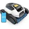 Spino E1 Robot Piscine Sans Fil Nettoie Fond Parois et Ligne dEau avec...