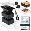 HOME FIT TRAINING Accessoires de friteuse à air chaud,12 pièces,accessoires Dual Airfryer pour Ninja Foodi AF400EU,AF451EU,AF300EU,COSORI