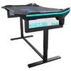 Bureau Gamer Rétro Eclairé LED RGB Largeur 1m35 - E-BLUE - EGT004BKAA-...