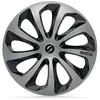 M.Way SPARCO 4 Enjoliveurs 13 Pouces Sicilia Argent et Noir