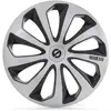 SPARCO 4 Enjoliveurs 15 Pouces Sicilia Argent et Noir